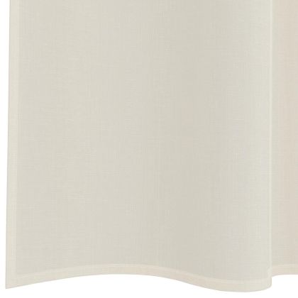 Пердета от воал с горна част, 2 бр, кремаво