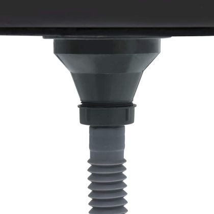 Кухненска мивка с отцедник, сребристо, 800x600x155 мм, инокс