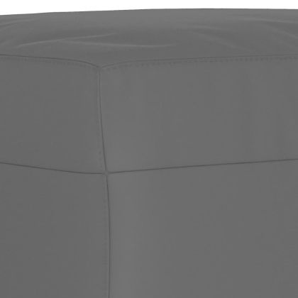 Комплект дивани 4 части с възглавнички тъмносив плат микрофибър