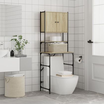 Шкаф за пералня, дъб сонома, 68x48,5x194 см