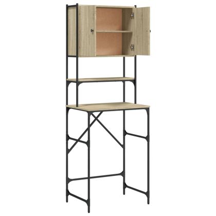 Шкаф за пералня, дъб сонома, 68x48,5x194 см