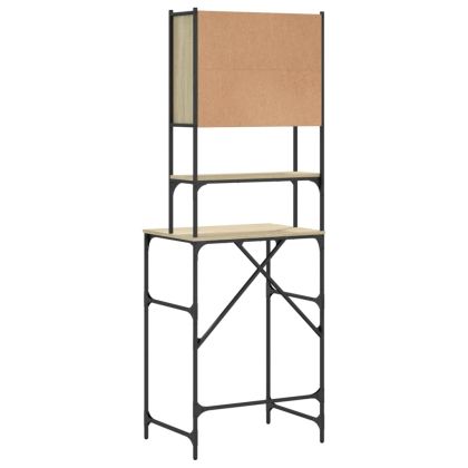 Шкаф за пералня, дъб сонома, 68x48,5x194 см