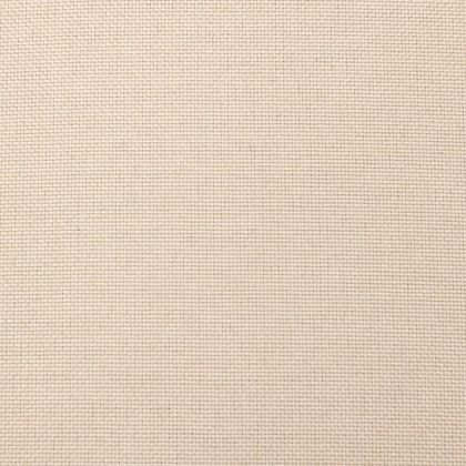 2-местно разтегателно канапе с две възглавници кремаво текстил