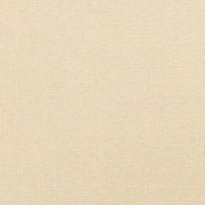 2-местно разтегателно канапе, кремаво, текстил