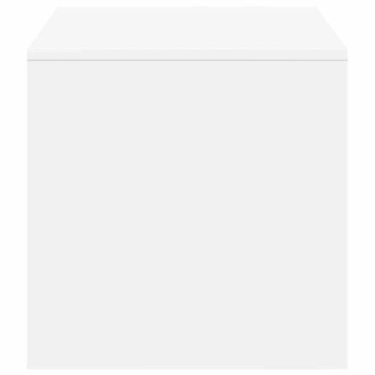 ТВ шкаф, бял, 100x40x40 см, ПДЧ