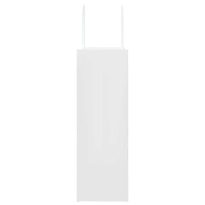 Хартиени торбички 50 бр с дръжки бели 32x22x28 см