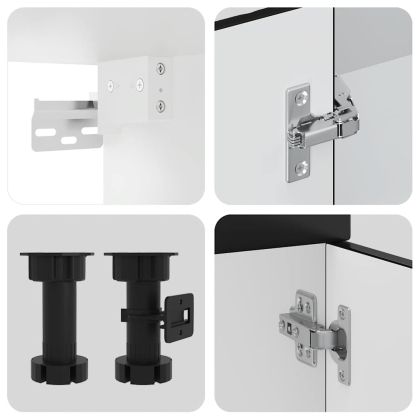 Комплект кухненски шкафове от 11 части Kalmar, инженерно дърво