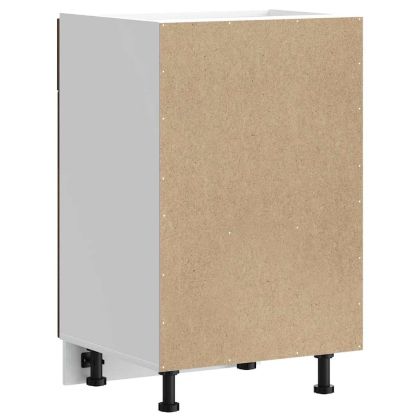 Кухненски шкаф, "Kalmar", опушен дъб, инженерно дърво