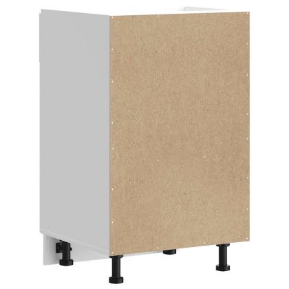 Кухненски шкаф, "Kalmar", бял, инженерно дърво