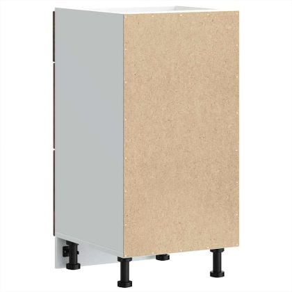 Кухненски шкаф, "Kalmar", опушен дъб, инженерно дърво