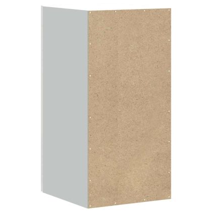 Кухненски стенен шкаф, Kalmar, бял гланц, инженерно дърво