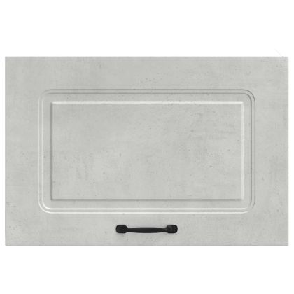 Кухненски стенен шкаф, Kalmar, бетонно сив, инженерно дърво