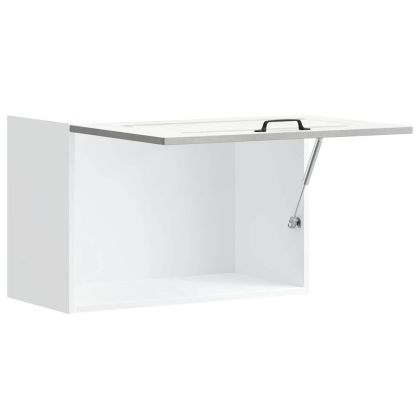 Кухненски стенен шкаф, Kalmar, бетонно сив, инженерно дърво