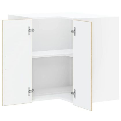 Кухненски стенен ъглов шкаф, Kalmar дъб сонома, инженерно дърво