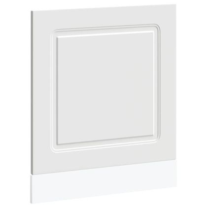 Панел за съдомиялна машина, Kalmar, бял, 60x1,5x57см, инженерно дърво
