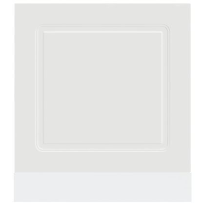 Панел за съдомиялна машина, Kalmar, бял, 60x1,5x57см, инженерно дърво