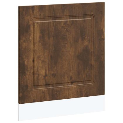 Панел за съдомиялна машина, Kalmar, опушен дъб, 60x1,5x57см, инженерно дърво