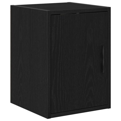 гараж стена кабинет черно инженерна дървесина