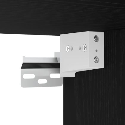 гараж стена кабинет черно инженерна дървесина