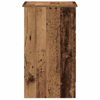 Бюро от старо дърво 90x45x76 cm Инженерна дървесина