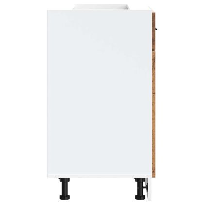 Кухненски шкаф Porto, старо дърво, инженерно дърво