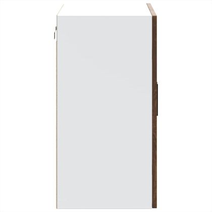 Кухненски стенен шкаф със стъклена врата Porto опушен дъб