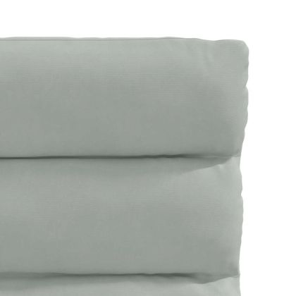 Трапезни столове, 4 бр, светлосиви, кадифе