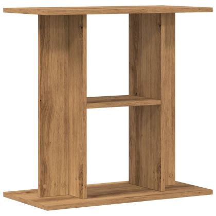 Поставка за аквариум дъб артизан 60x30x60 см инженерно дърво