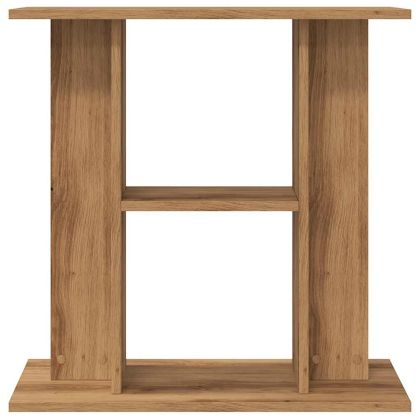 Поставка за аквариум дъб артизан 60x30x60 см инженерно дърво