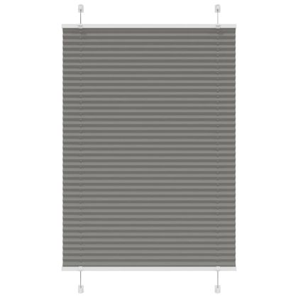 Плисирана щора Антрацит 90x150 cm Ширина на плата 89,4 cm