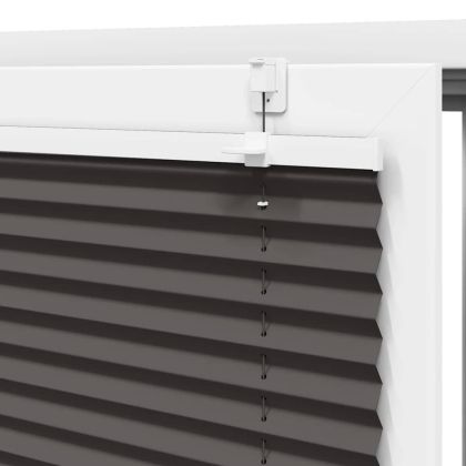 Плисирана щора черна 45x100 cm Ширина на плата 44,4 cm