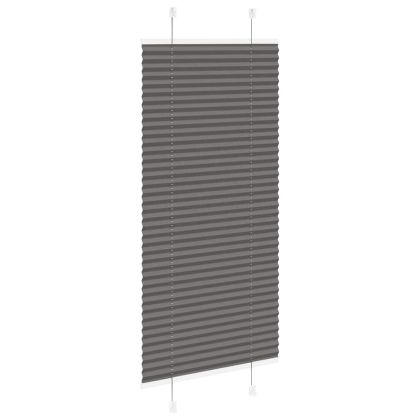 Плисирана щора черна 55x150 cm Ширина на плата 54,4 cm