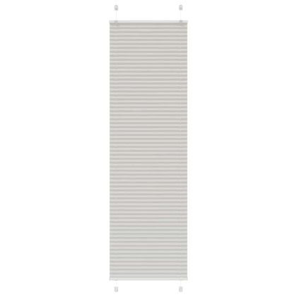 Плисирана щора Светло сиво 60x200 cm Ширина на плата 59,4 cm