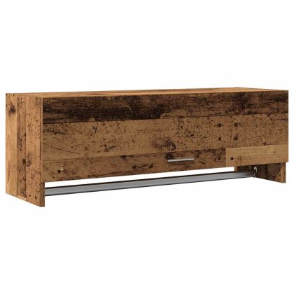 Гардероб от старо дърво 100x32,5x35 cm Инженерна дървесина