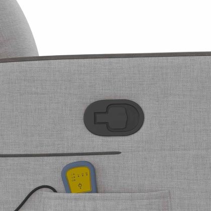 Масажен стол за лежанка Cloud Grey Fabric