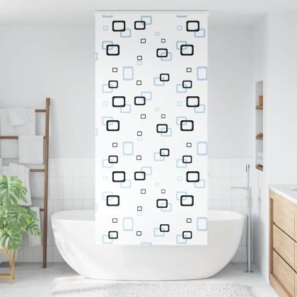 Ролетна щора за душ с касета 90x240 см Ширина на плата 86 см