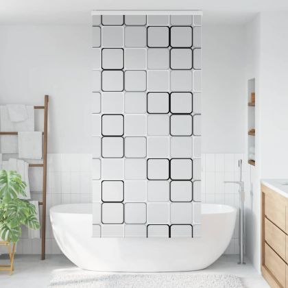 Ролетна щора за душ с касета 110x240 см Ширина на плата 106 см