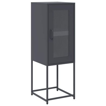 Шкаф антрацит 36x39x107 cm Студено валцувана стомана