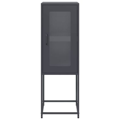 Шкаф антрацит 36x39x107 cm Студено валцувана стомана