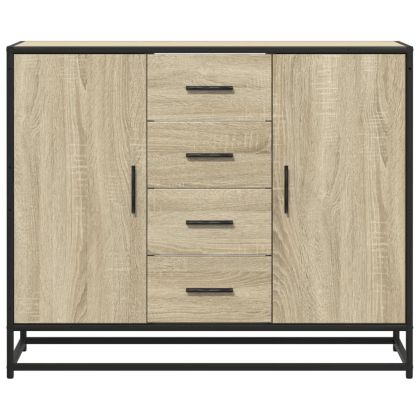 Бюфет Сонома Дъб 92x35x76 cm Инженерна дървесина