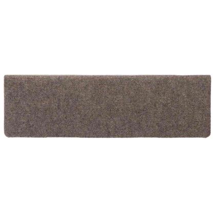 Изтривалки за стълби, самозалепващи се, 30 бр., 65x21x4 см, бежови, с правоъгълен кант