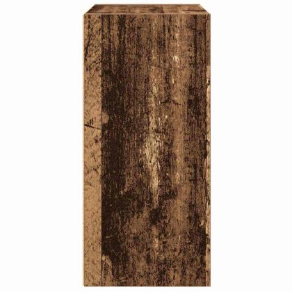 Библиотека, старо дърво, 31x24x52 см, инженерно дърво