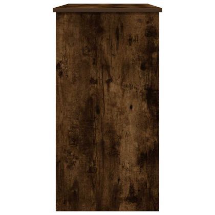 Бюро, опушен дъб, 80x40x75 см, инженерно дърво