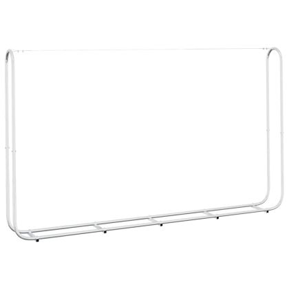 Стойка за дърва за огрев с дъждобран Поцинкована стомана