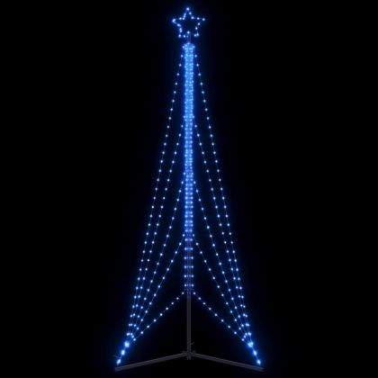 LED коледна елха 525 светодиода синьо 302 см