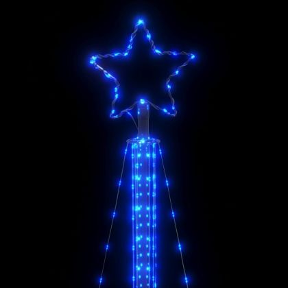 LED коледна елха 525 светодиода синьо 302 см