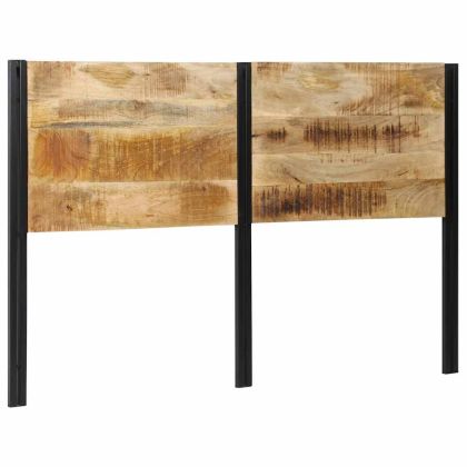 табла за глава 160 cm от масивно дърво манго и желязо