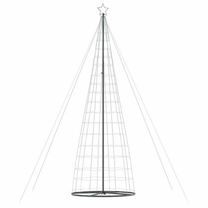 LED коледна елха 1534 светодиода синьо 500 см