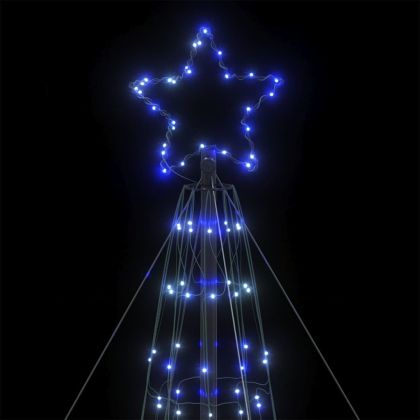 LED коледна елха 1534 светодиода синьо 500 см
