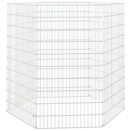 Ограждение за свободно отглеждане на животни 6-панела 54x100 см